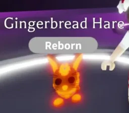 Neon Gingerbread Hare in game