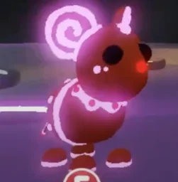 Neon Gingerbread Mouse in game