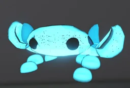 Glormy Crab Neon no jogo