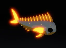 Neon Gold Mahi Mahi in game