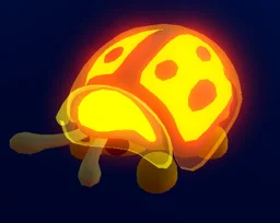 Neon Golden Tortoise Beetle in game