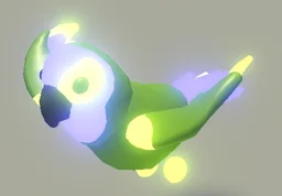 Neon Green Amazon in game