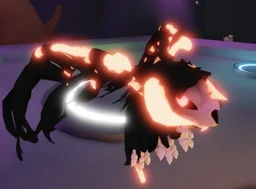 Neon Grim Dragon in game