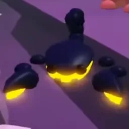 Neon Halloween Blue Scorpion in game
