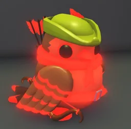 Neon Huntsman Robin in game