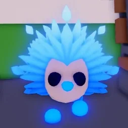 Neon Icy Porcupine in game