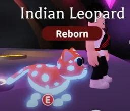 Neon Indian Leopard in game