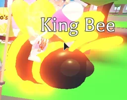 Neon King Bee in game