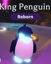 Neon King Penguin in game