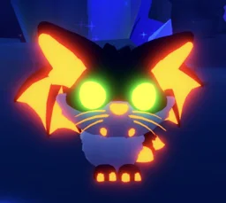 Neon Kitty Bat in game
