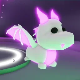 Neon Lavender Dragon in game