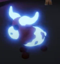Neon Longhorn Cow in game