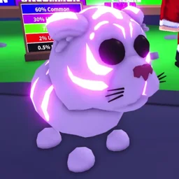 Neon Lunar White Tiger in game