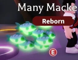 Neon Many Mackerel in game