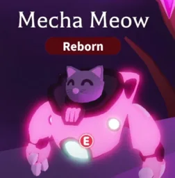 Neon Mecha Meow in game
