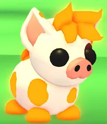 Neon Mini Pig in game