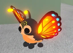 Neon Mirai Moth in game