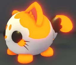 Neon Mochi Meow in game