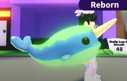 Neon Narwhal in game