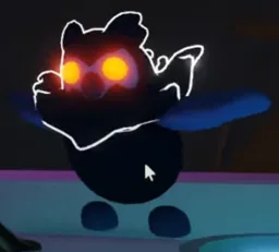 Neon Nightmare Owl in game