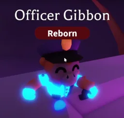 Neon Officer Gibbon in game