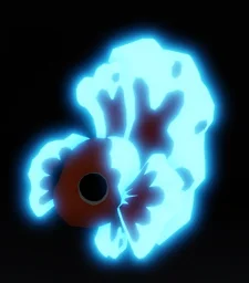 Orange Betta Fish Neon di game