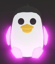 Penguin Neon no jogo
