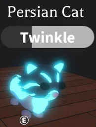 Neon Persian Cat in game