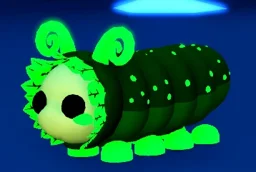 Neon Pinkypillar in game