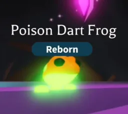 Neon Poison Dart Frog in game