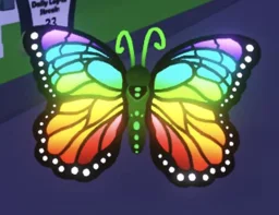 Prismatic Butterfly Neon no jogo
