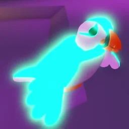 Puffin Neon en el juego