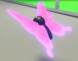 Neon Purple Butterfly in game