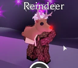 Neon Reindeer in game