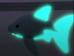 Neon Shark in game