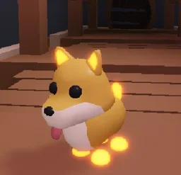 Neon Shiba Inu in game