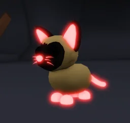 Neon Siamese Cat in game