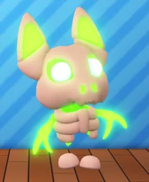 Neon Skelebat in game