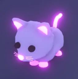 Neon Snow Cat in game
