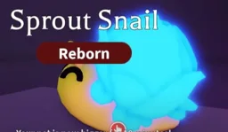 Neon Sprout Snail in game