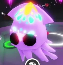 Neon Squid in game