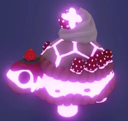 Neon Strawberry Tortle in game