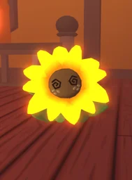 Sunflower Friend Neon no jogo