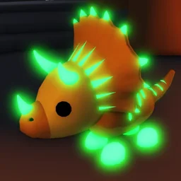 Triceratops Neon di game