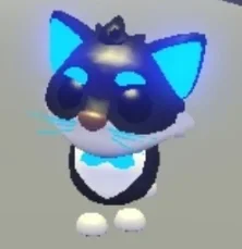 Neon Tuxedo Cat in game