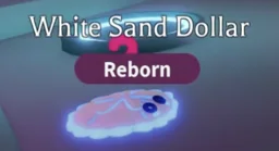 Neon White Sand Dollar in game