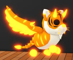 Neon Winged Tiger in game