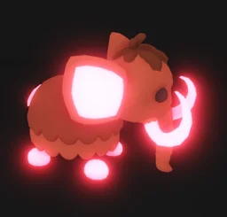 Neon Woolly Mammoth in game