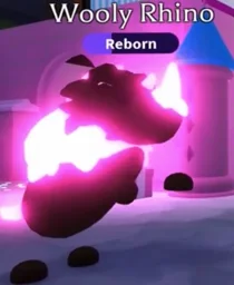Neon Woolly Rhino in game