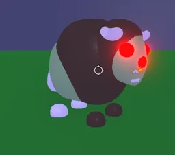 Neon Zombie Buffalo in game